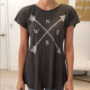 Wildfox east west oversized T-shirt